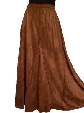 Western Boho Elevated Chic Minimalist Luxury Festival Maxi Skirt Patchwork